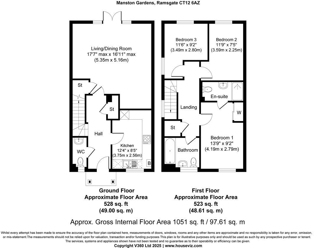Foxglove, Manston Gardens, Ramsgate floorplan