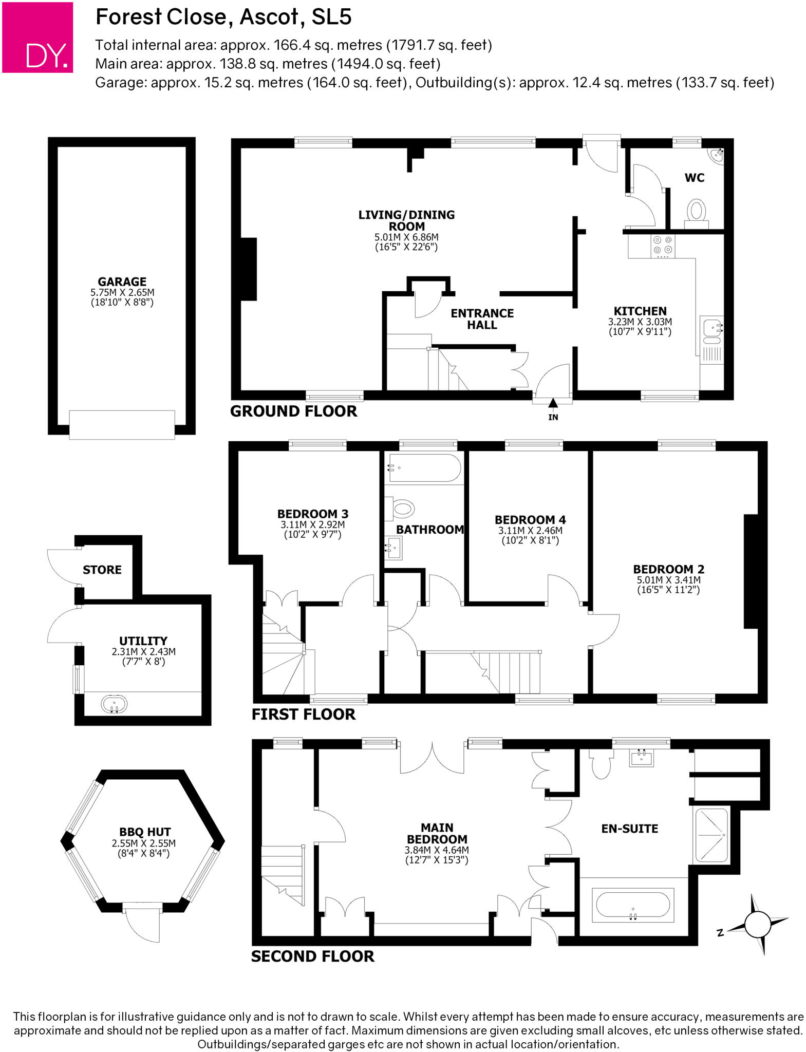 Forest Close, Ascot, Berkshire, SL5 floorplan