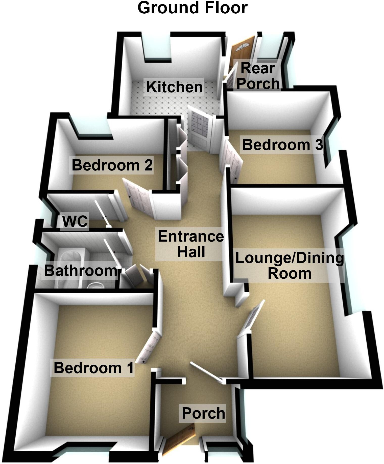 Wilmot Drive, Smalley, DE7 floorplan