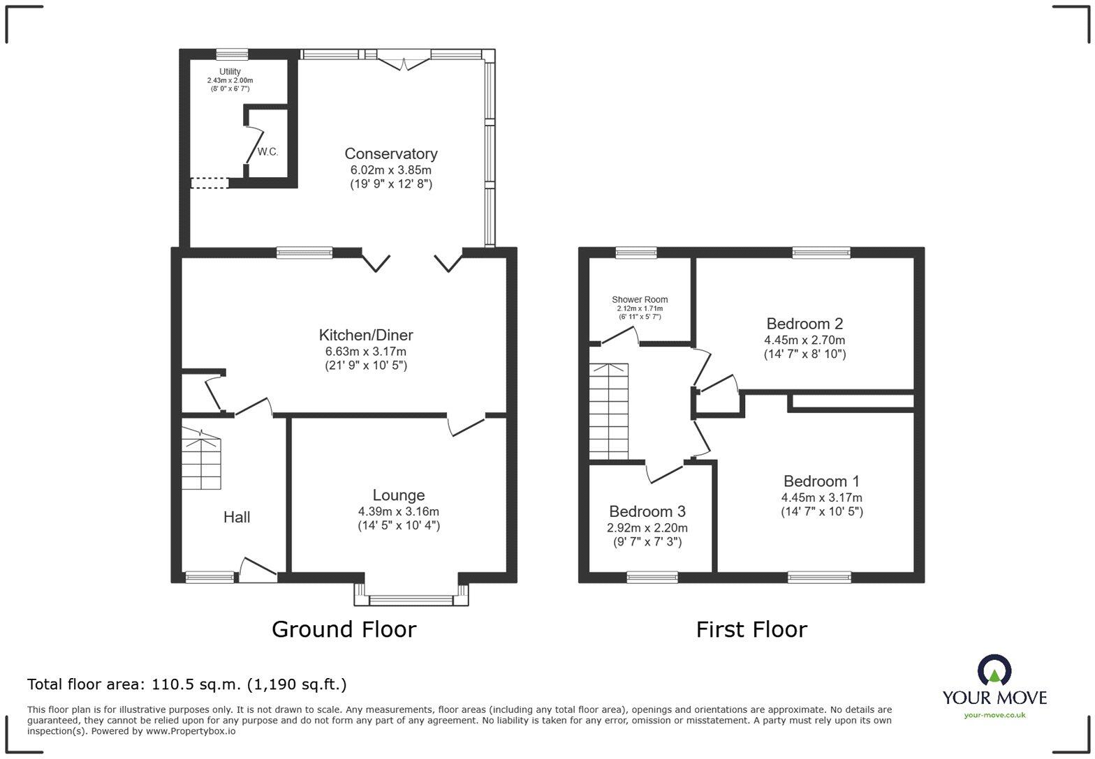 Abercorn Road, Doncaster, South Yorkshire, DN2 floorplan