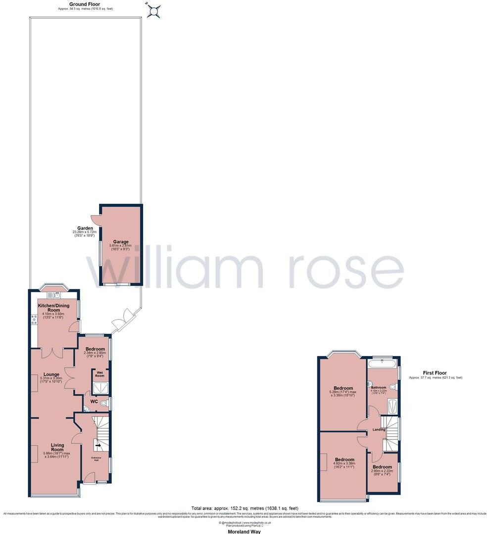 Moreland Way, Chingford, London floorplan