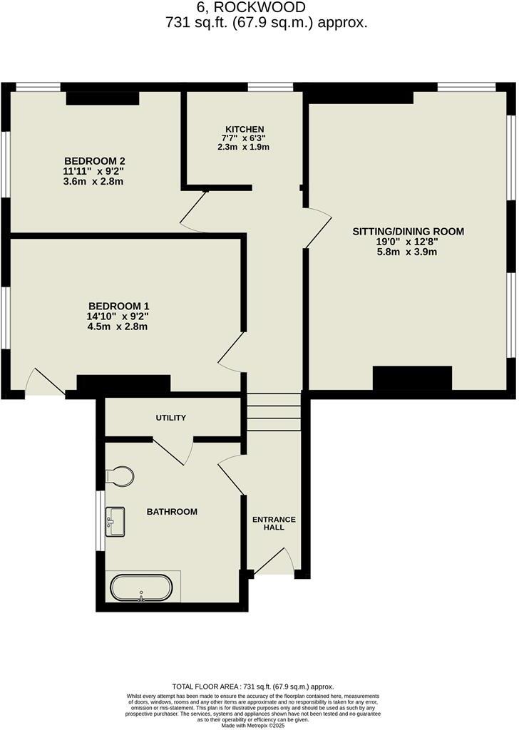 Cow Pasture Road, Ilkley floorplan