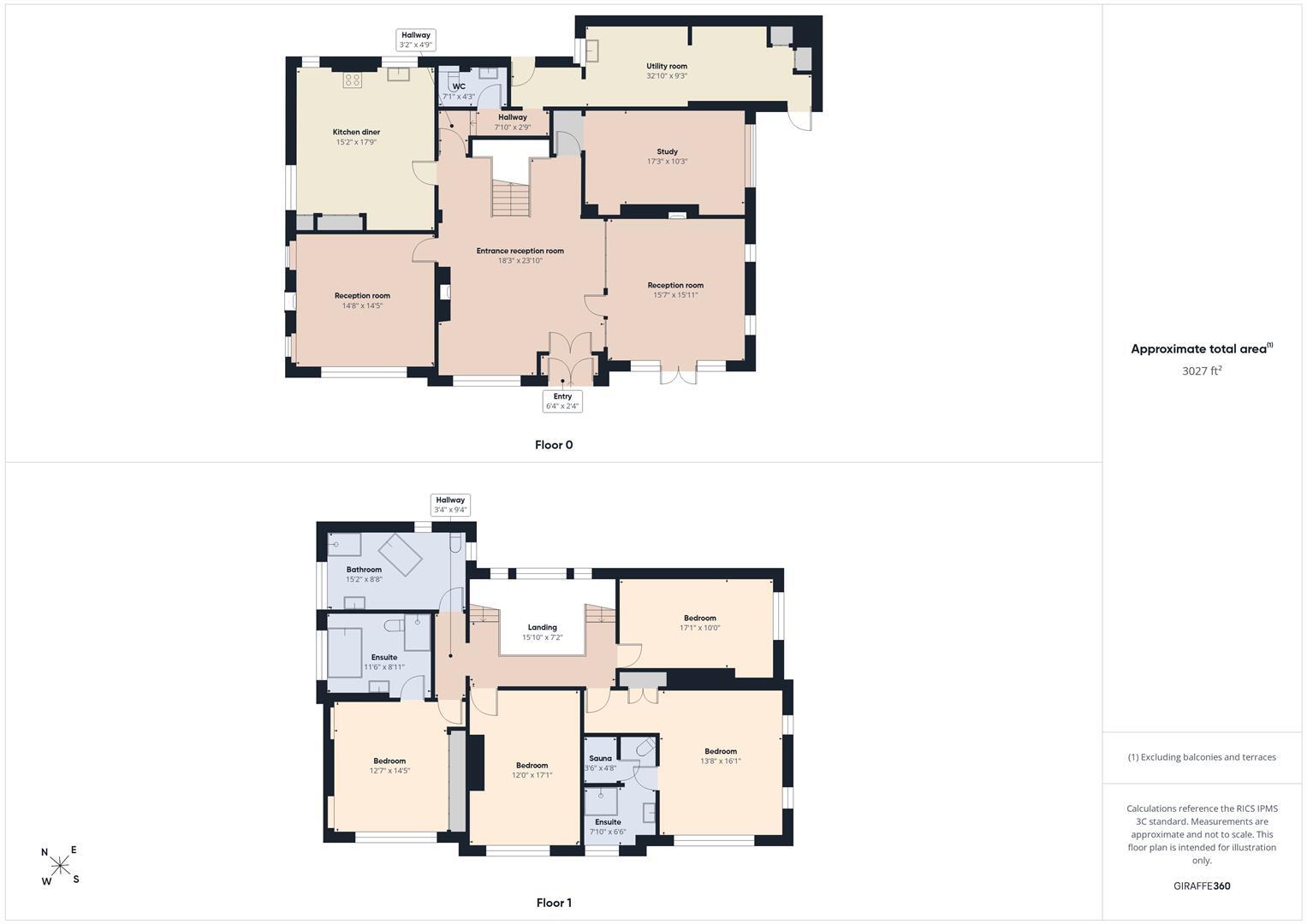 Balmoral Gardens, Whitley Bay floorplan