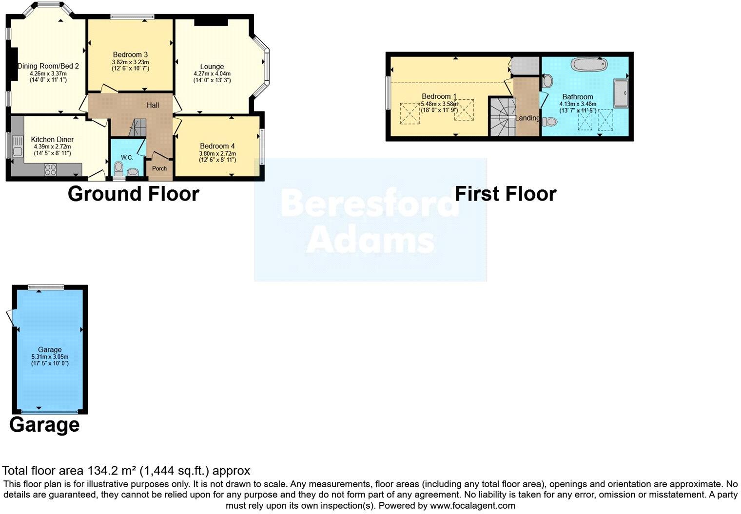 Russell Drive, Prestatyn, Denbighshire, LL19 floorplan