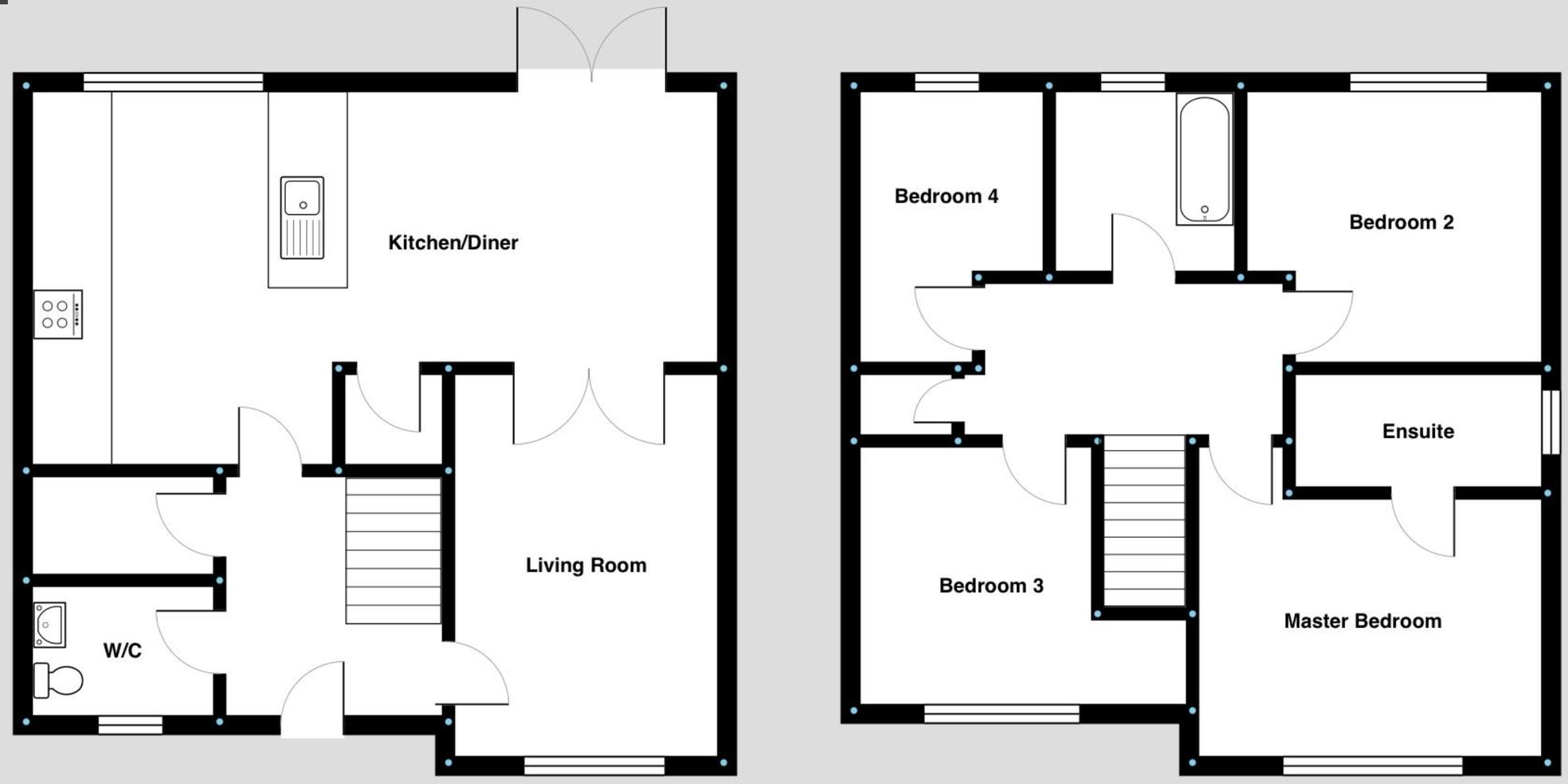 Elder Close, Newhall, DE11 floorplan