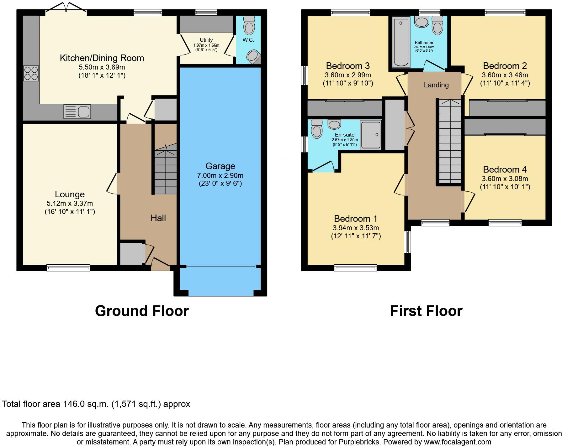Aire Drive, Northwich, CW9 floorplan