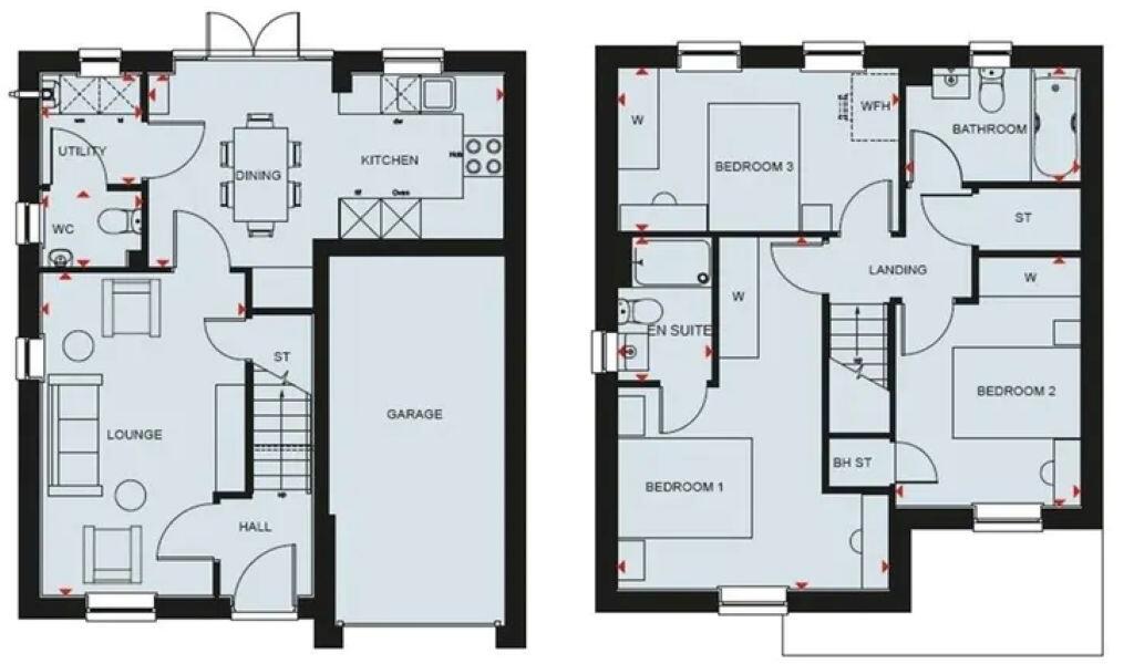 Henley Gate, Ipswich floorplan