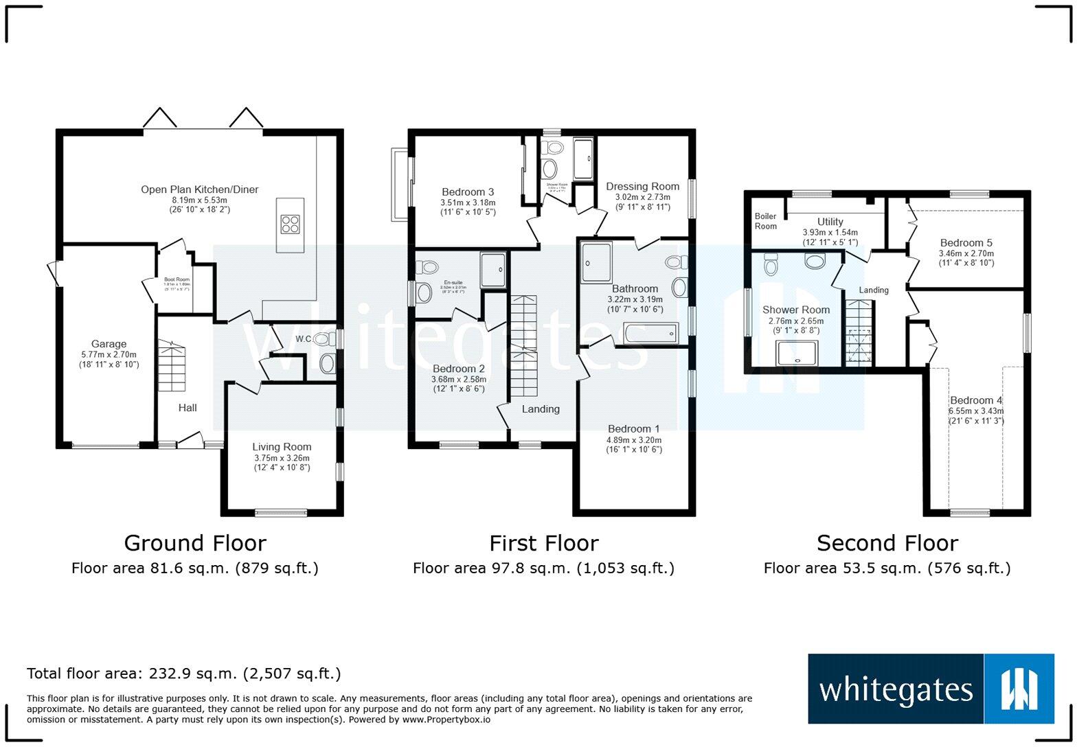Magpie Lane, Nantwich, Cheshire, CW5 floorplan