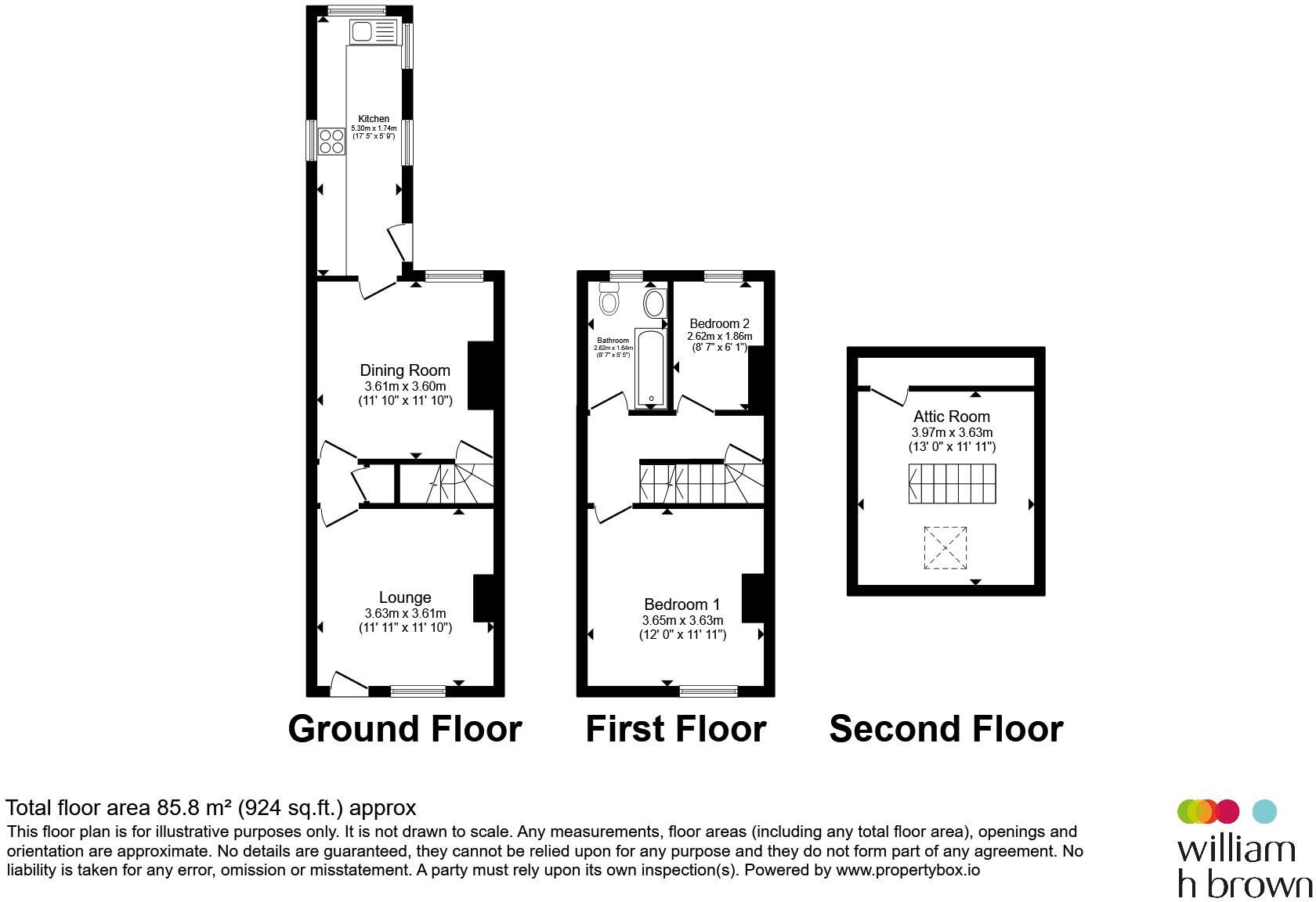 Mansfield Road, Killamarsh, Sheffield floorplan