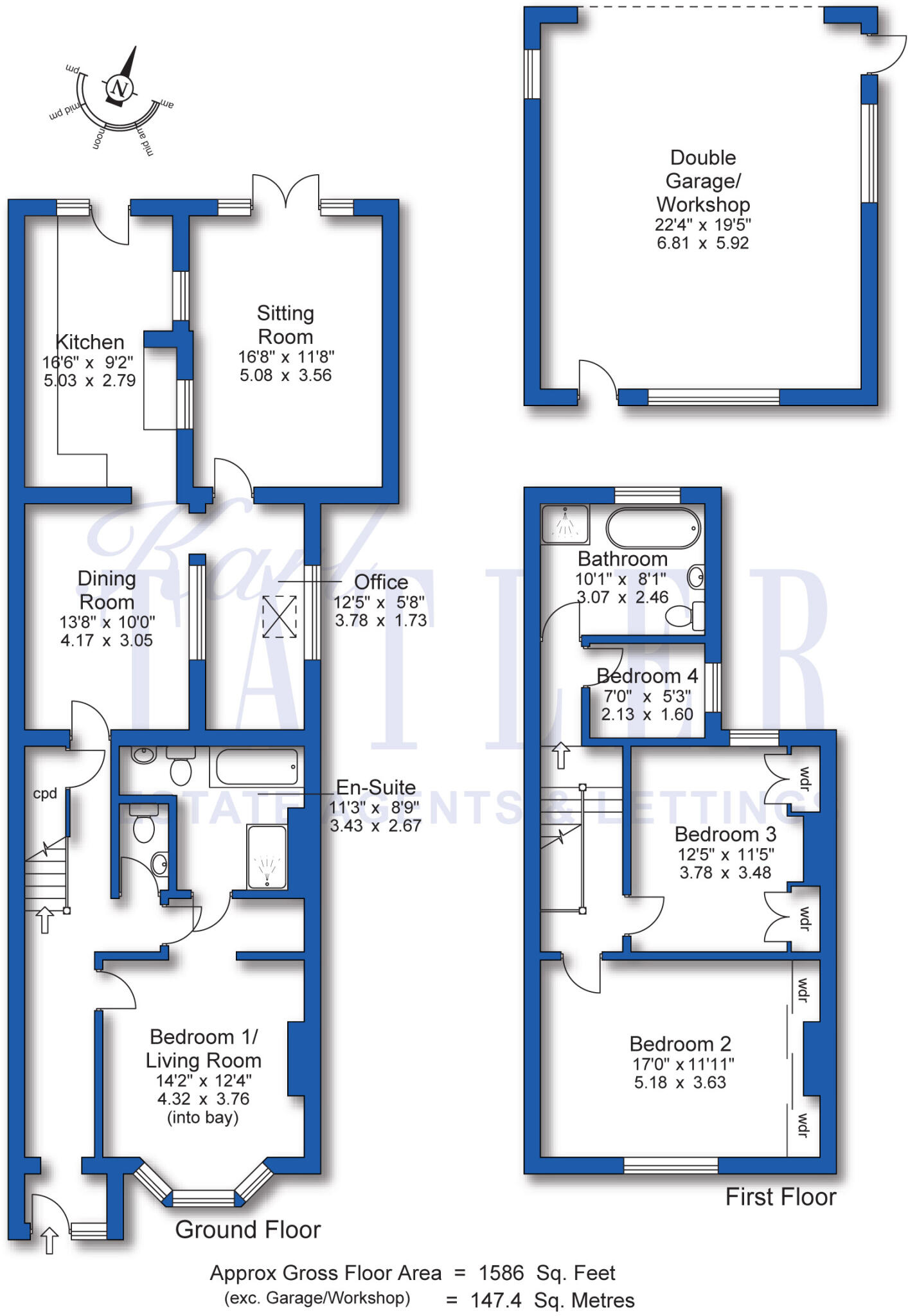 Field Road, New Brighton, Wirral floorplan