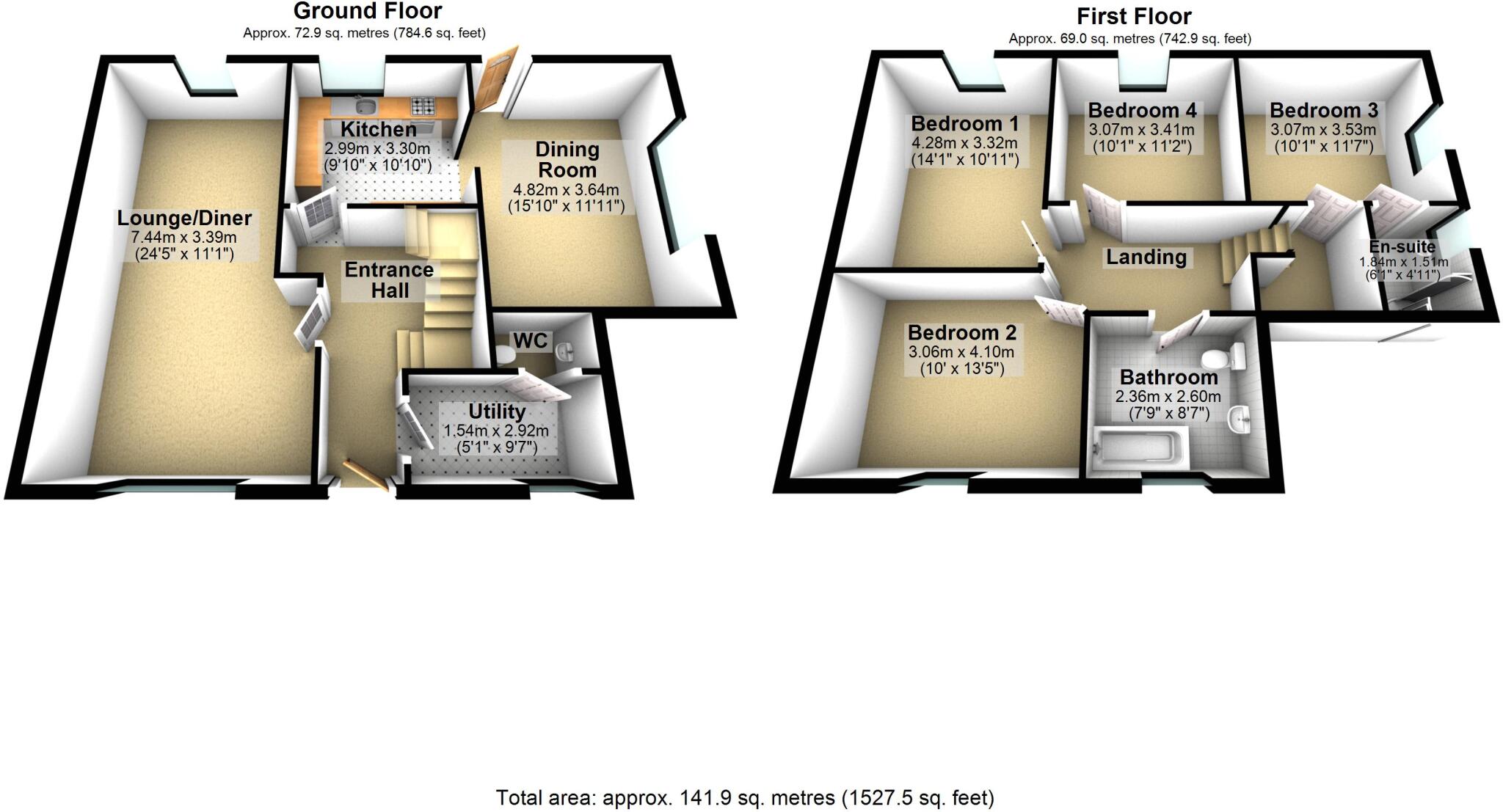 West Avenue, Rudheath, Northwich floorplan