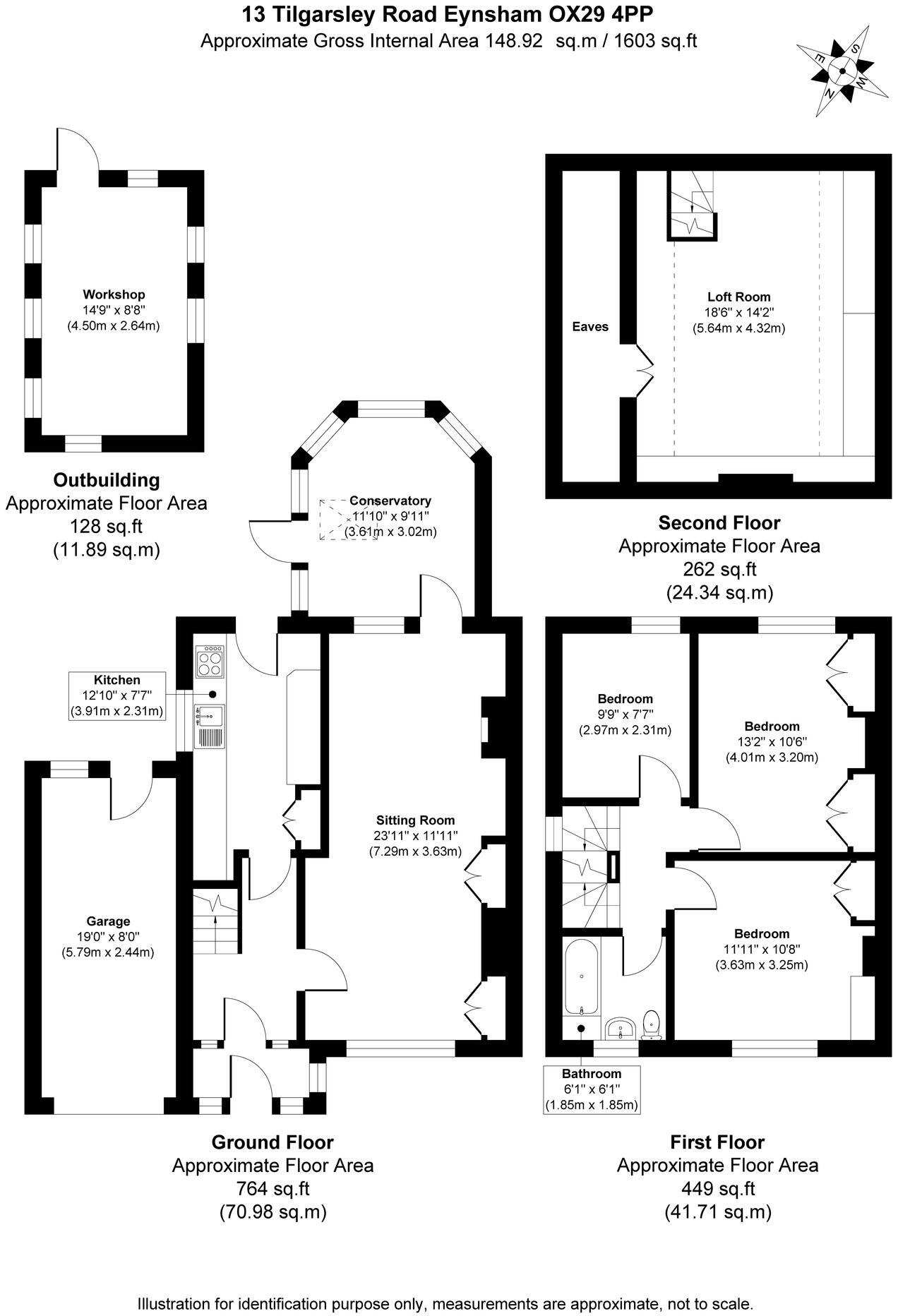 Tilgarsley Road, Eynsham, Oxfordshire floorplan