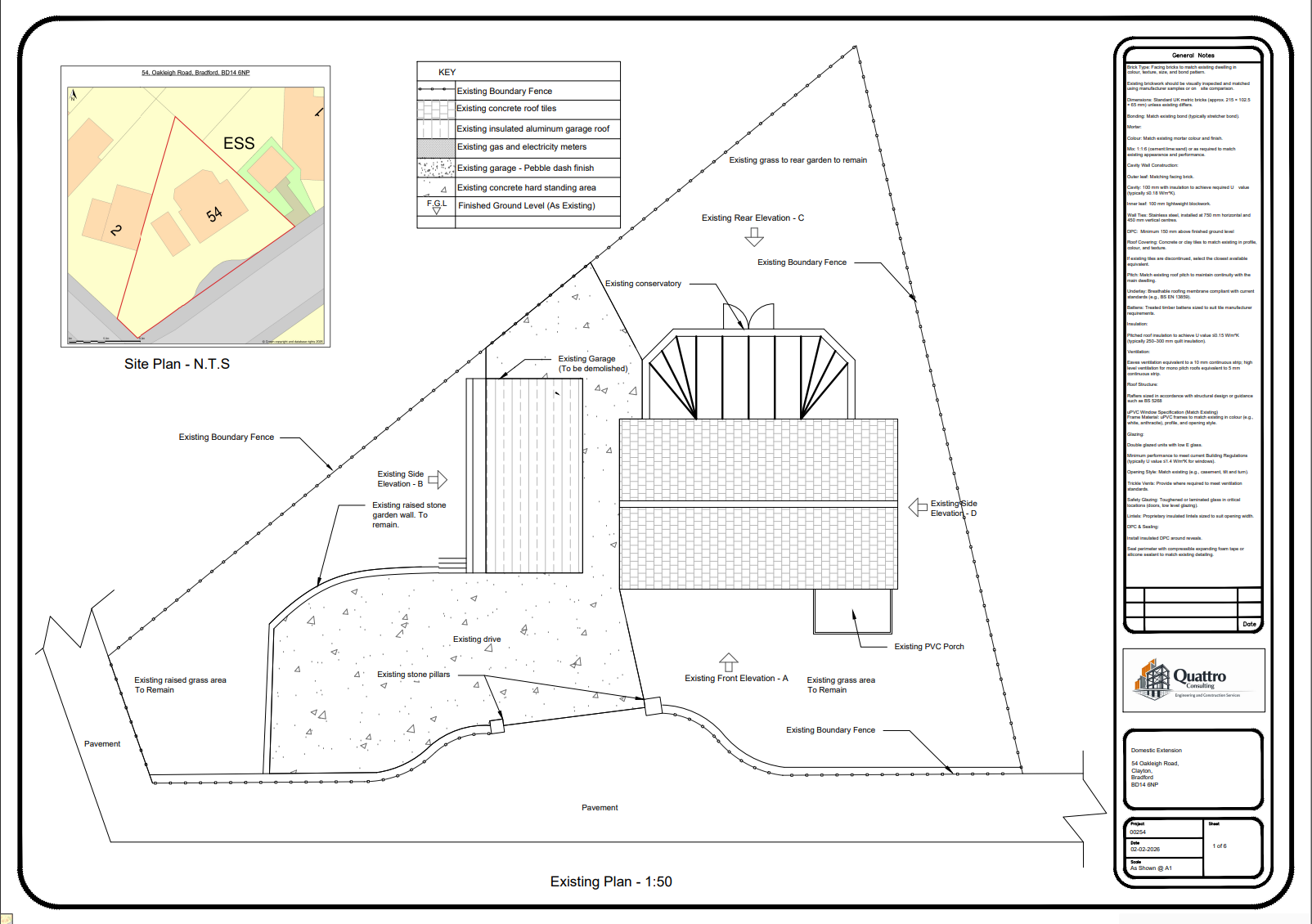 Oakleigh Road, Clayton, Bradford floorplan