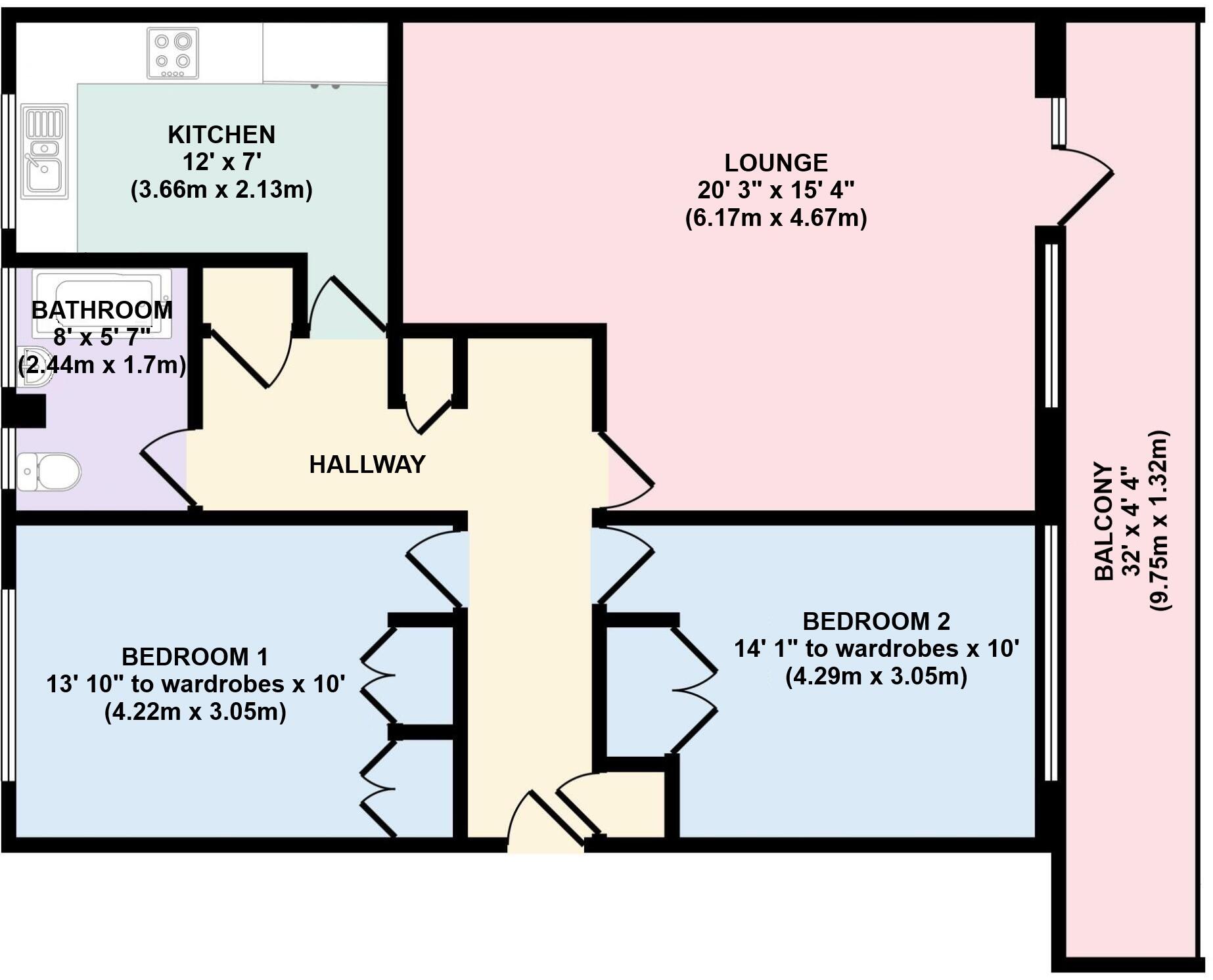Bournemouth Road, Ashley Cross floorplan
