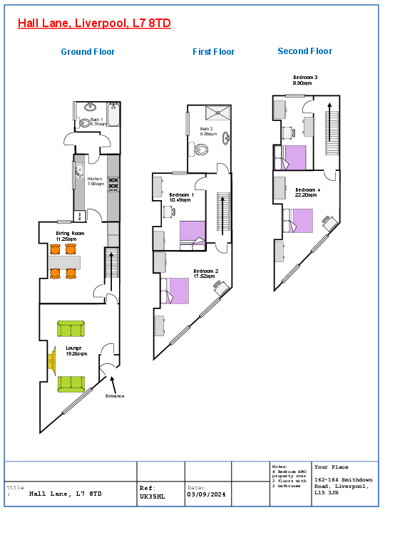 Hall Lane, Kensington, Liverpool floorplan