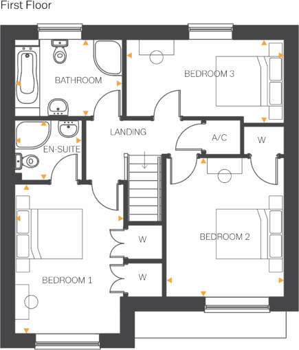 Off Harborough Road, 
Market Harborough, 
LE16 7WL floorplan