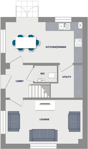 Lynncroft, 
Eastwood, Nottinghamshire, 
NG16 3FE floorplan