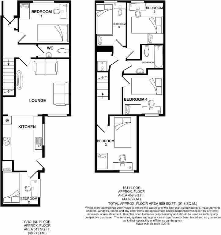 Ashford Street, Stoke, ST4 floorplan