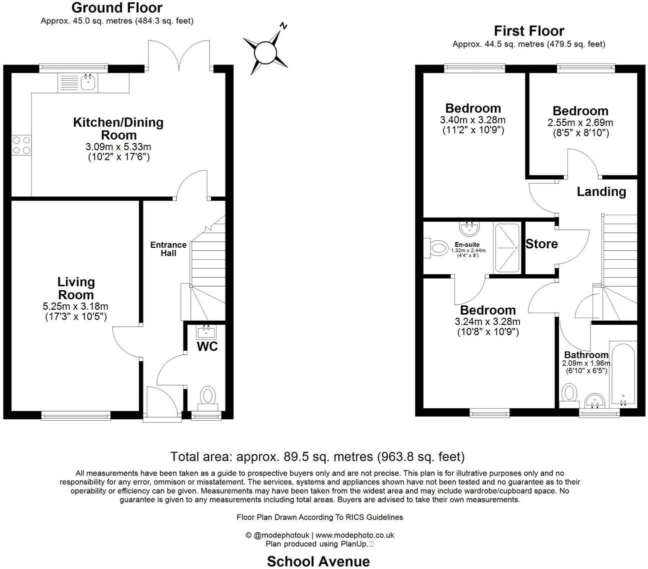 School Avenue, Dunton Fields, Laindon, SS15 floorplan
