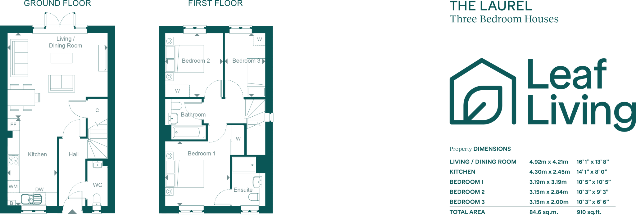 Leaf Living at Westcombe Park, Heybridge, Essex, CM9, Maldon floorplan