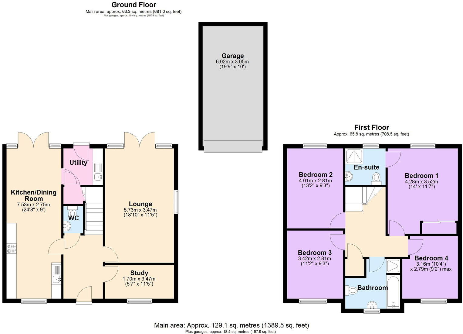 Thenford Way, Banbury, OX16 2DS floorplan