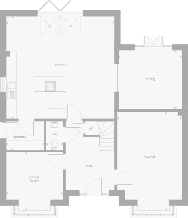 Leicester Road, 
Countesthorpe, 
LE8 5QP floorplan