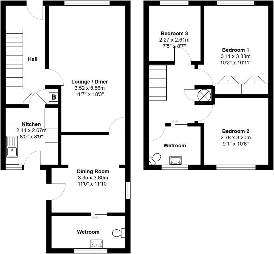 Woodchester, Yate, Bristol floorplan