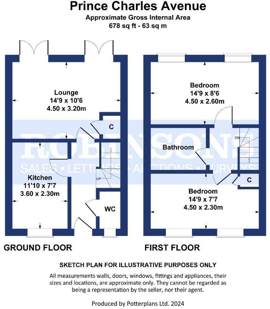 Prince Charles Avenue, Bowburn, Durham floorplan