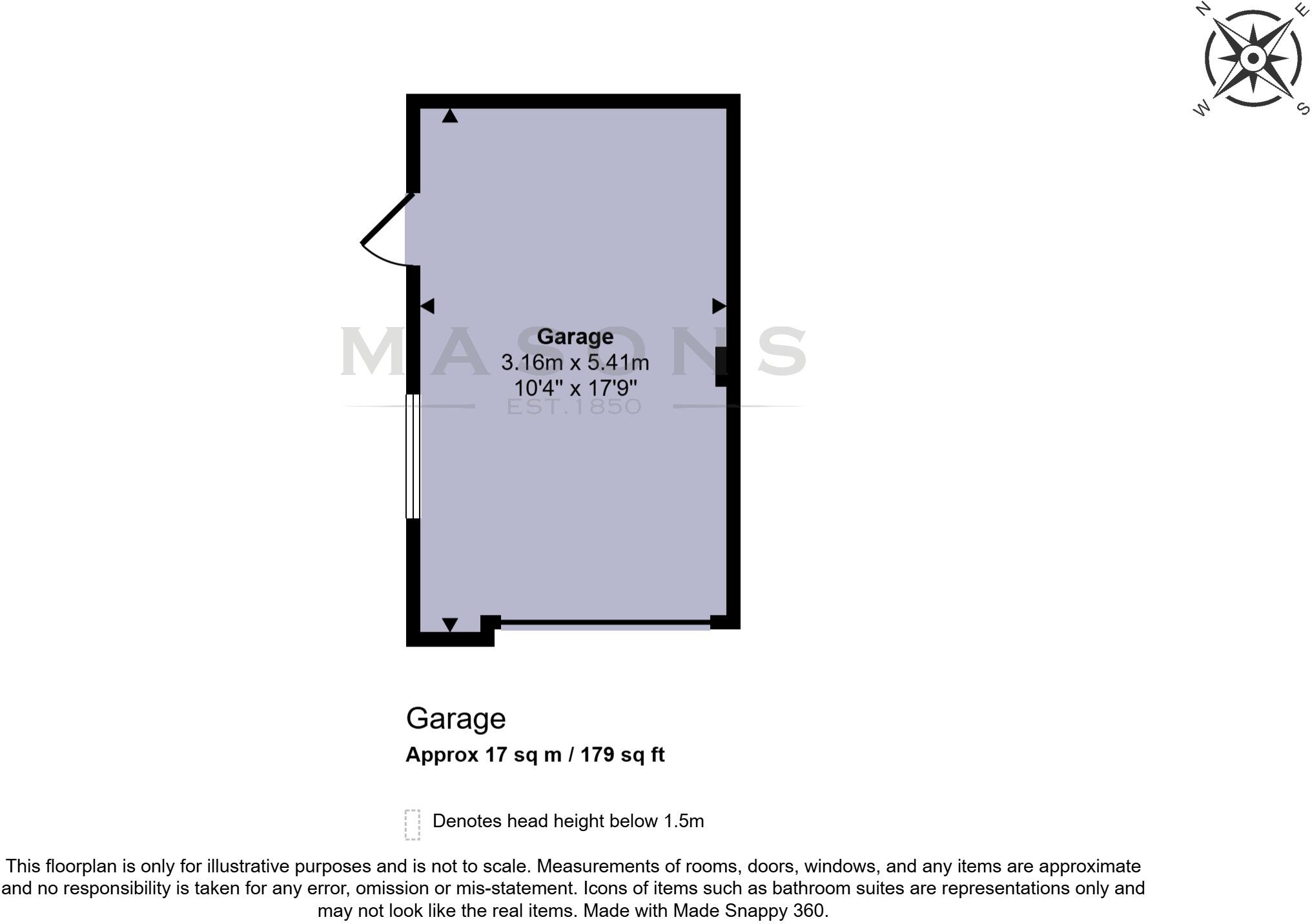 Rosewood Grainthorpe LN11 7JA floorplan