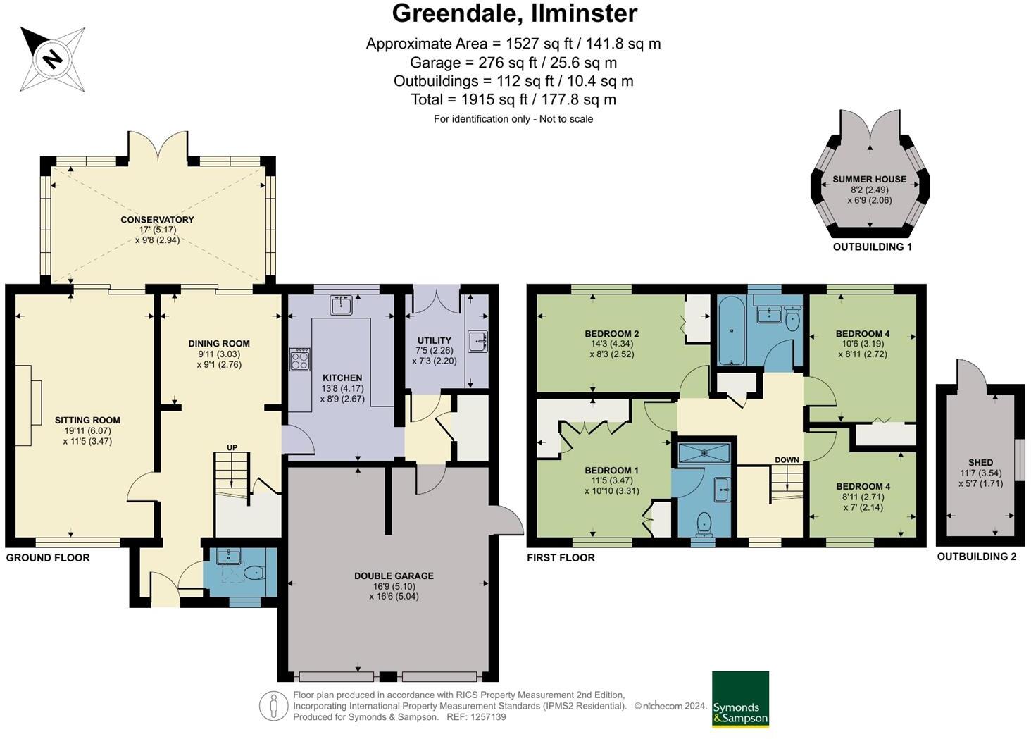 Greendale, Ilminster floorplan