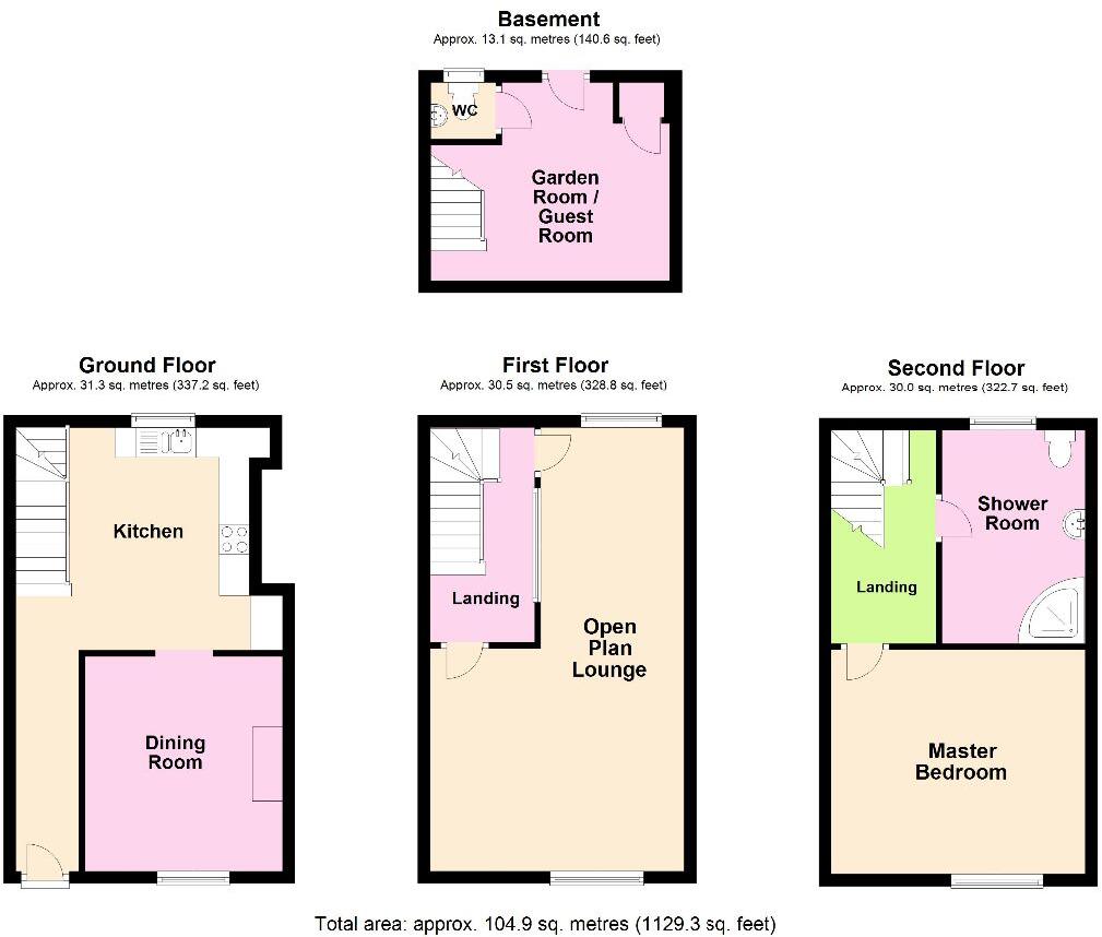 Bath Mill Lane, Lancaster floorplan