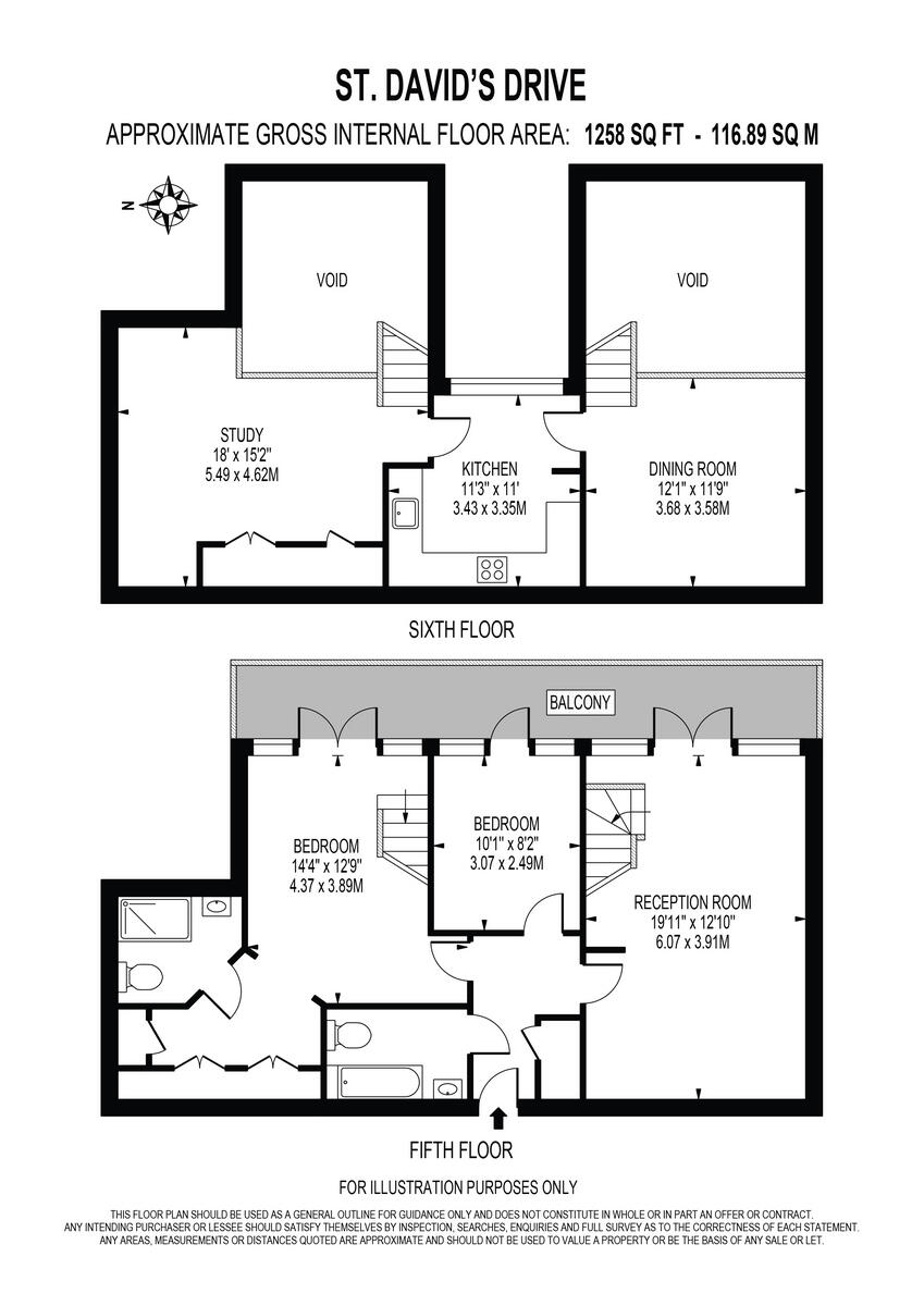 St Davids Square, London, E14 floorplan