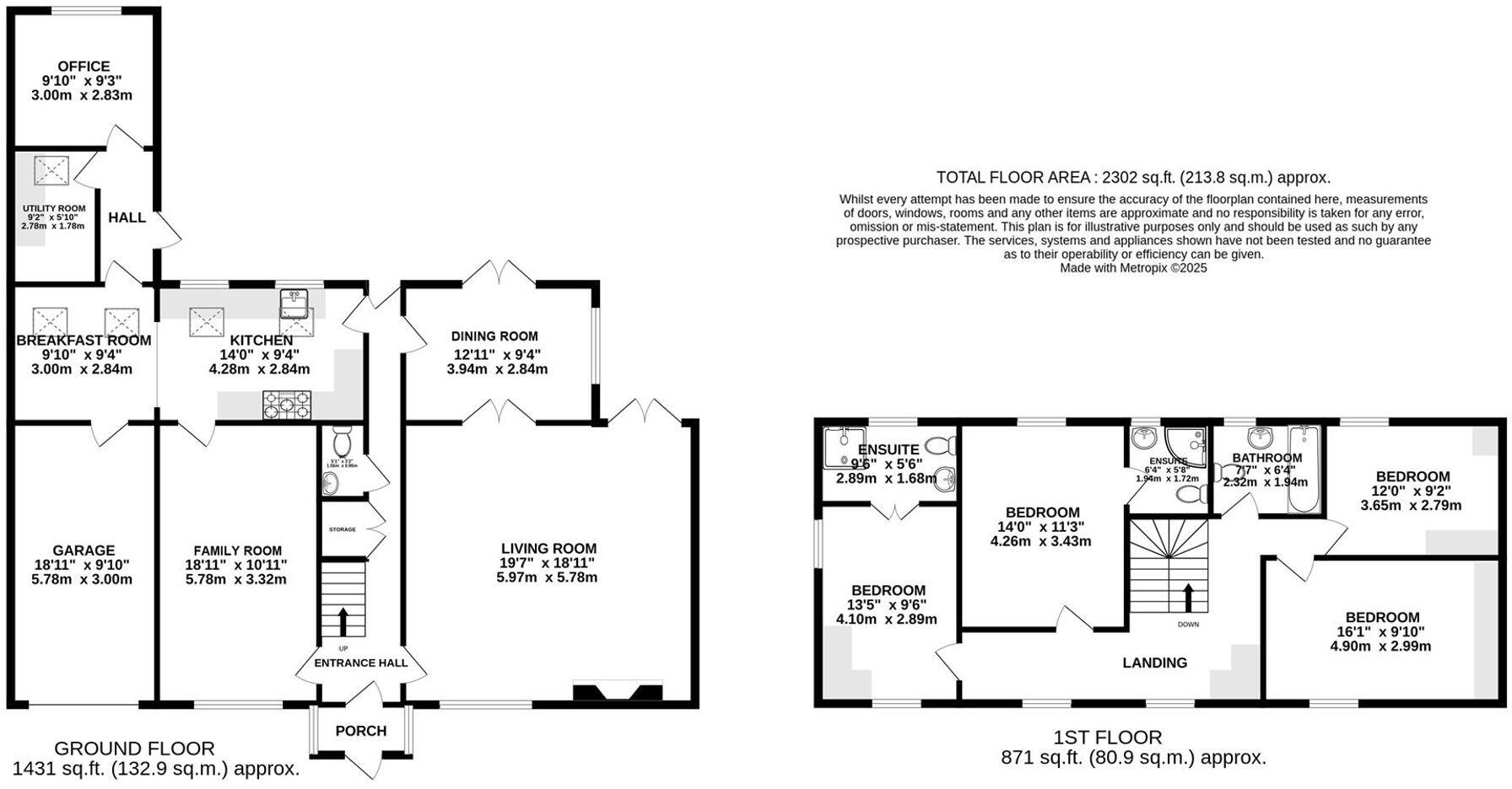1 Davenport Mews, Davenport, CW12 floorplan