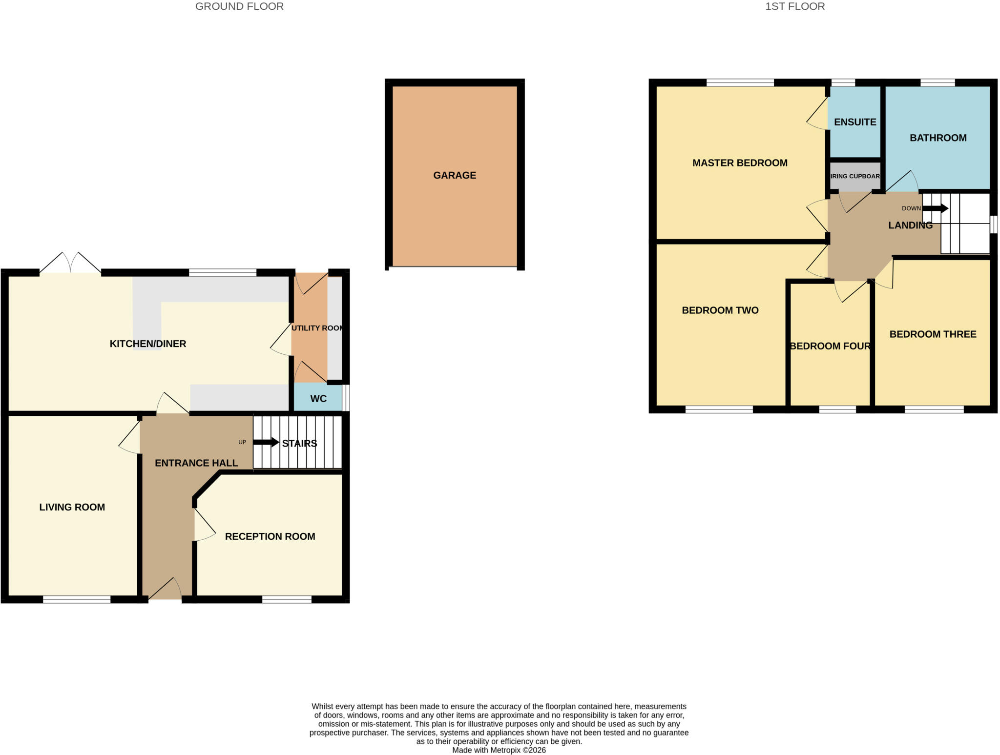 Lewis Crescent, St Edeyrns floorplan