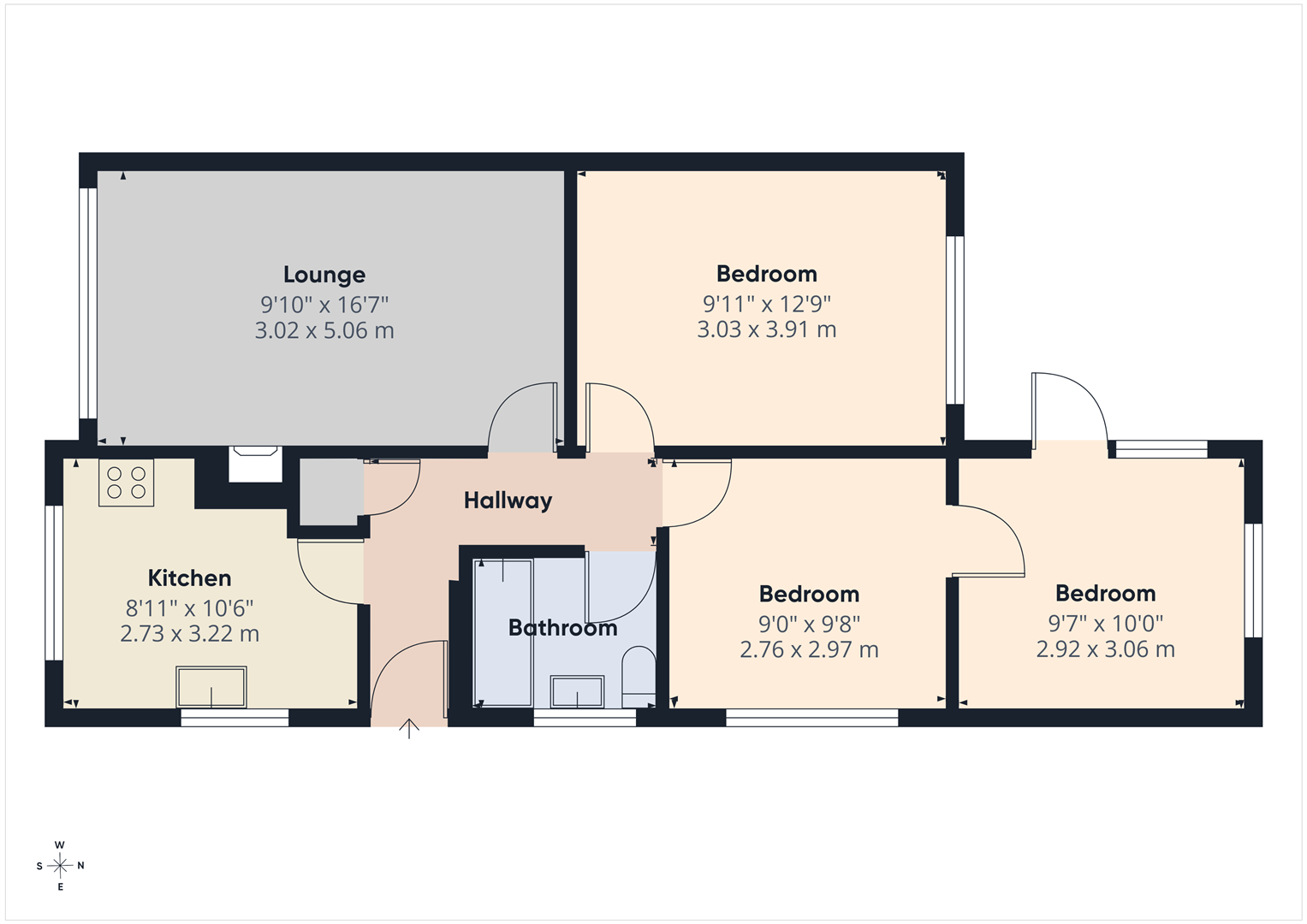 Godiva Crescent, Bourne floorplan