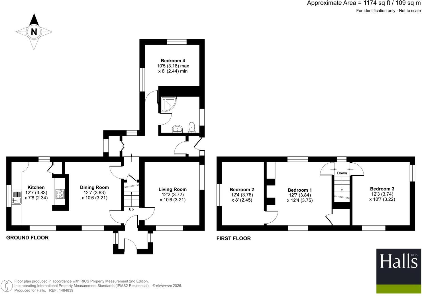 19 Colebatch, Bishops Castle, Shropshire, SY9 5JY floorplan
