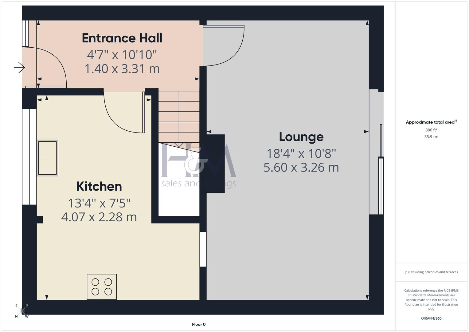 Chells Way, Stevenage, Hertfordshire, SG floorplan
