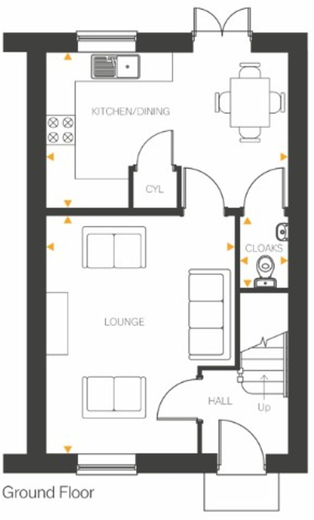 Plot 9 (THE ESK), Westwood Park, Westwood Heath Road, Coventry, CV4 floorplan