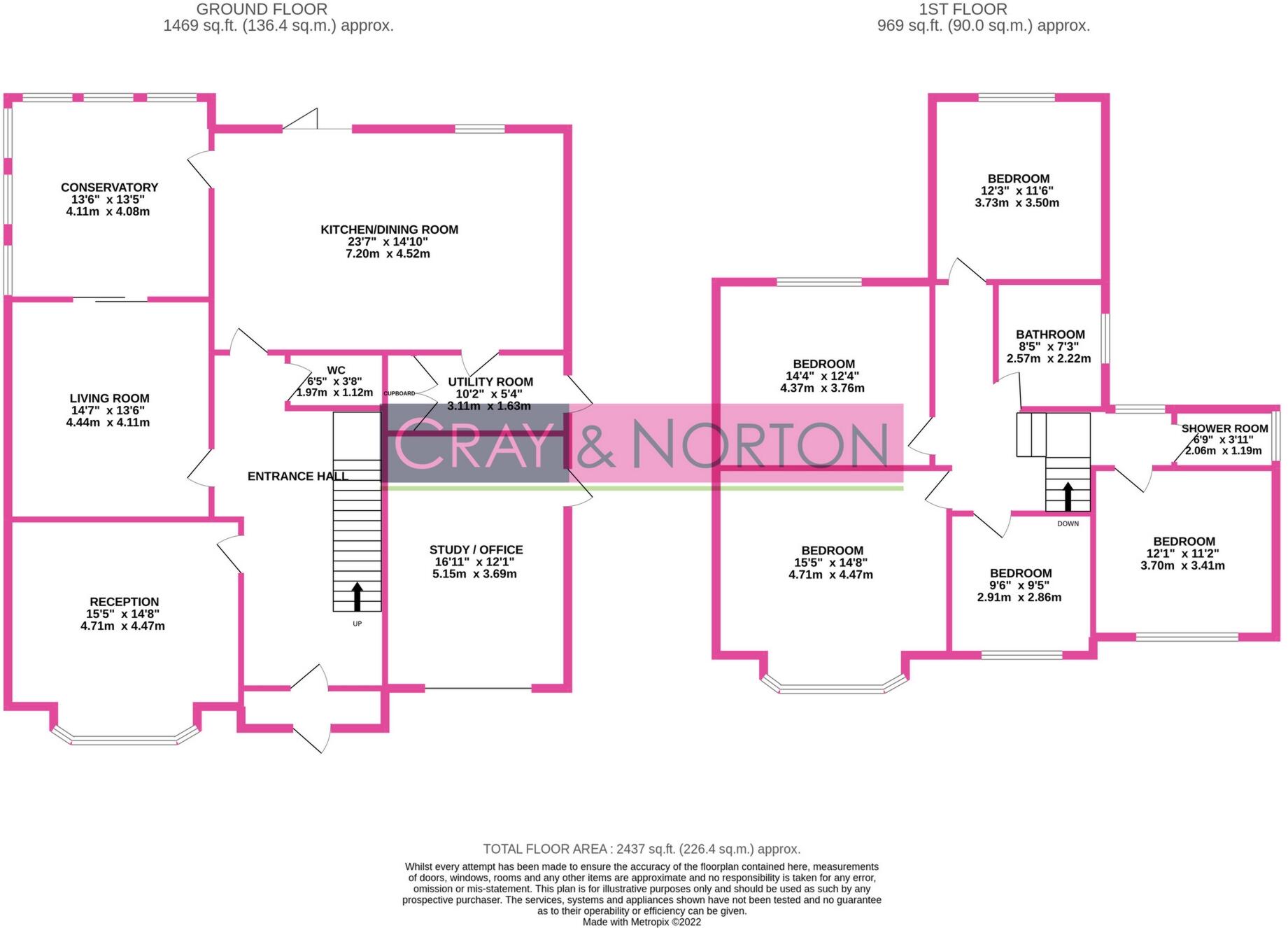 Upfield, Croydon, CR0 floorplan