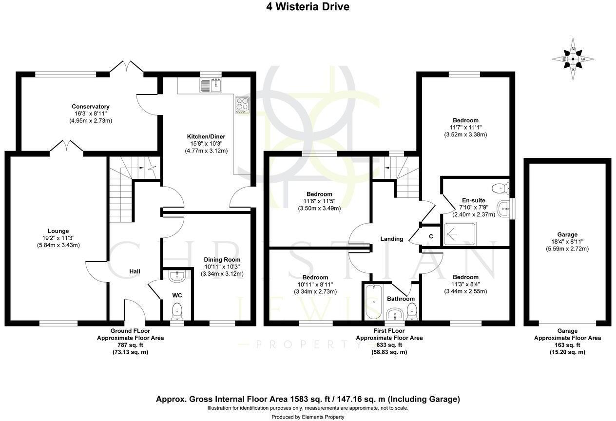 Wisteria Drive, Evesham floorplan