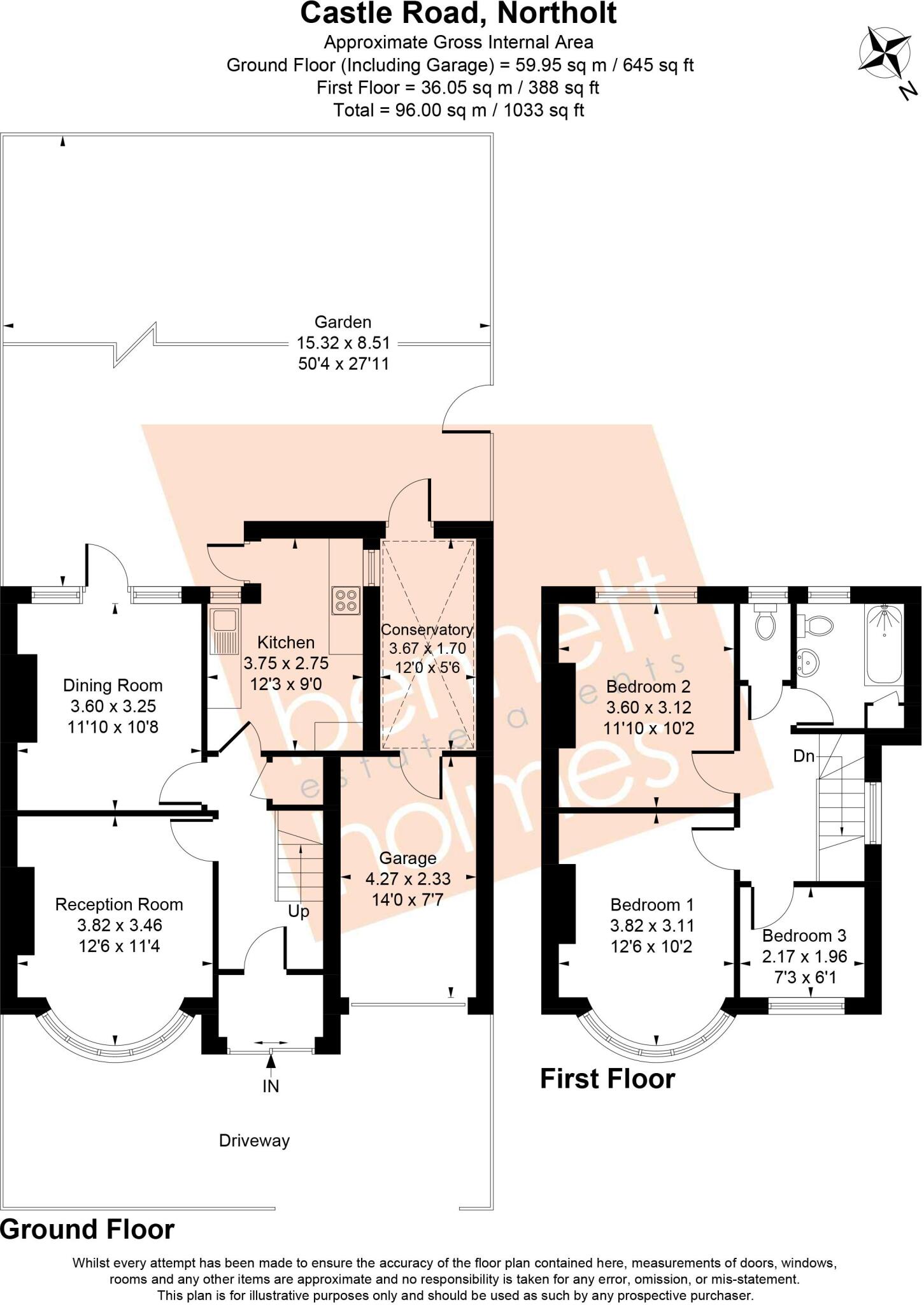 Castle Road, Northolt floorplan