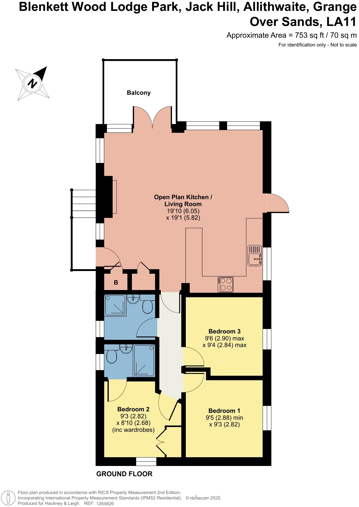 Lodge 11 Blenkett Wood Park, Jack Hill, Allithwaite, LA11 7RL floorplan