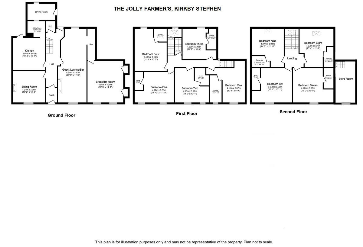 High Street, Kirkby Stephen, CA17 4 floorplan