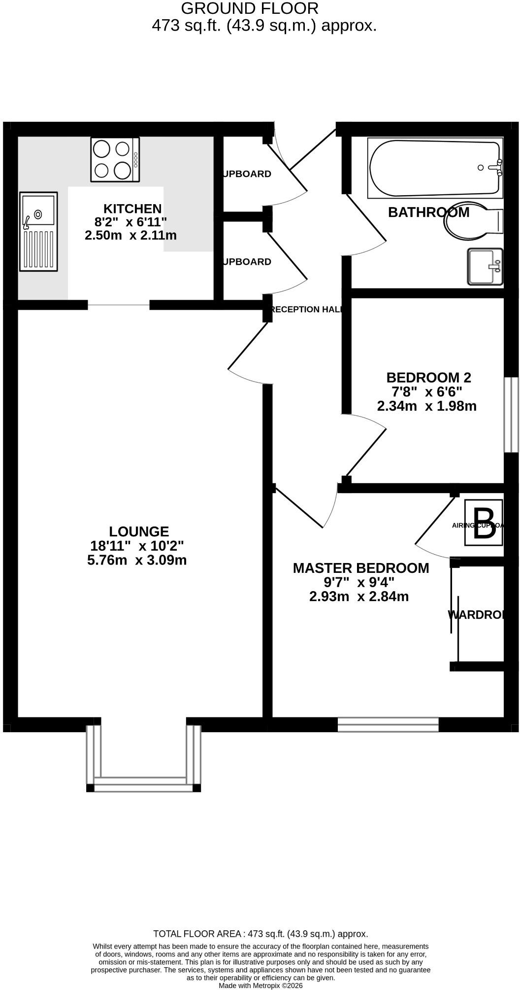 Dowensway Court floorplan