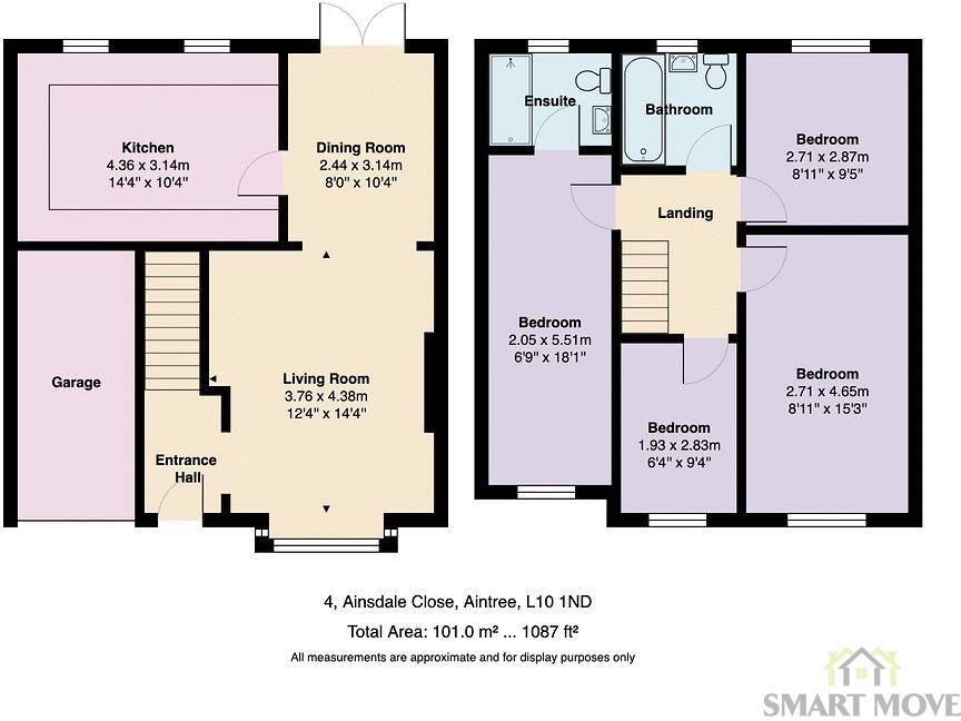 Ainsdale Close, Aintree, Liverpool floorplan