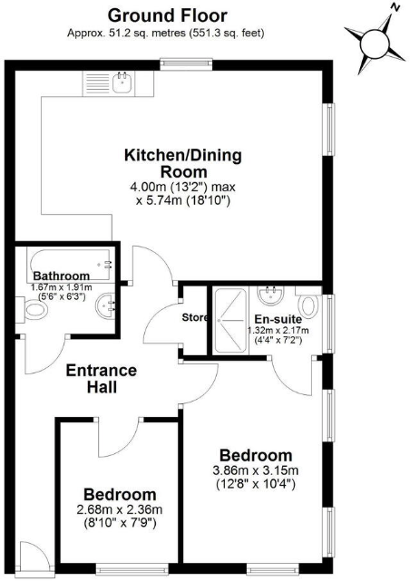 Broomfield Road, Chelmsford, CM1 floorplan