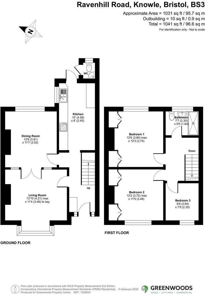 Ravenhill Road, Knowle, Bristol floorplan