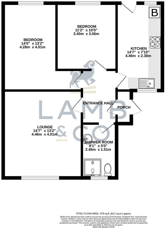 Ospreys, Clacton-On-Sea floorplan