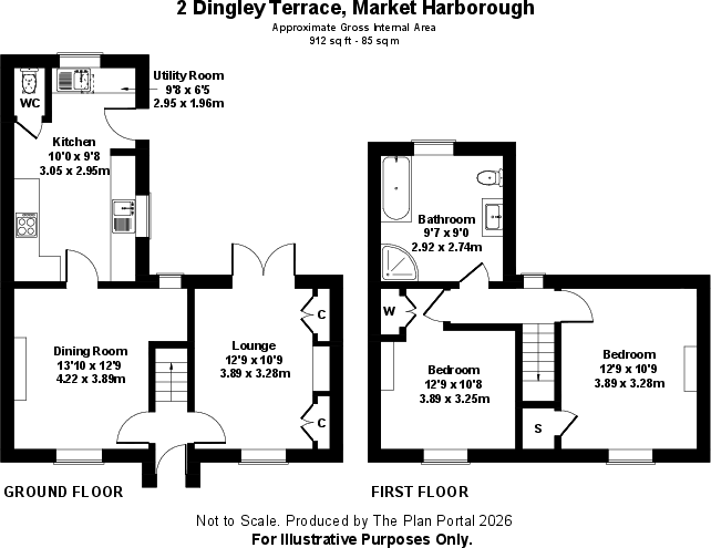 Dingley Terrace, Market Harborough floorplan