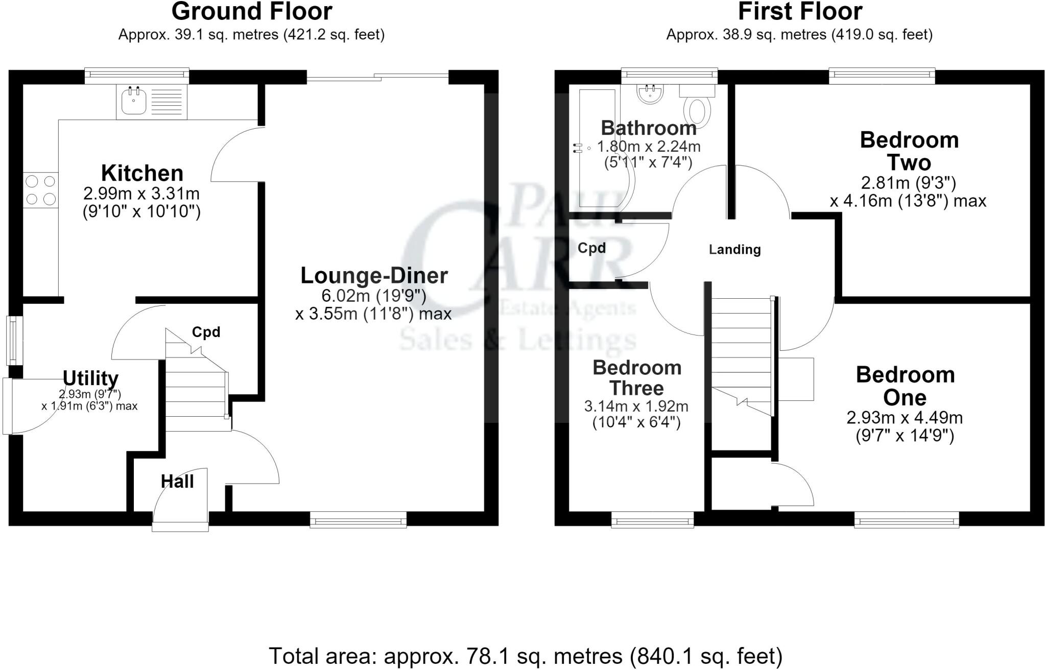 Milton Road, Cannock floorplan